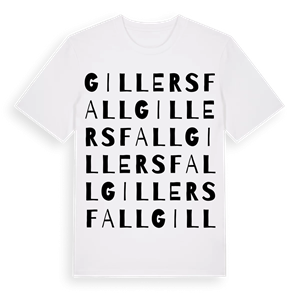 Gillersfall ordlek t-shirt – ekologisk bomull t-shirt från Pinshirt