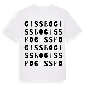 Gissbo ordlek t-shirt – ekologisk bomull t-shirt från Pinshirt