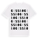 Gissbo ordlek t-shirt