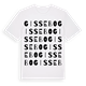 Gissebo ordlek t-shirt