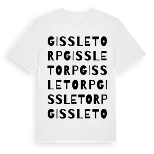 Gissletorp ordlek t-shirt – ekologisk bomull t-shirt från Pinshirt