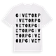White t-shirt med Givetorp ordlek t-shirt