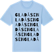 Blue Soul t-shirt med Gladåsen ordlek t-shirt