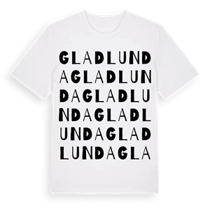 Gladlunda ordlek t-shirt – ekologisk bomull t-shirt från Pinshirt