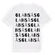 Glansås ordlek t-shirt