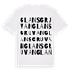 Glansgruvan ordlek t-shirt