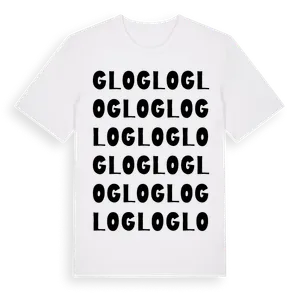 Glo ordlek t-shirt – ekologisk bomull t-shirt från Pinshirt