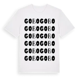 Gobo ordlek t-shirt – ekologisk bomull t-shirt från Pinshirt