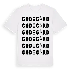 Godegård ordlek t-shirt – ekologisk bomull t-shirt från Pinshirt