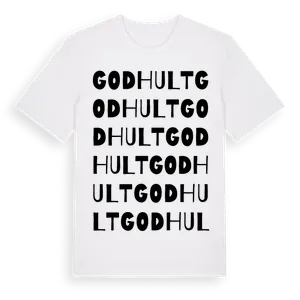 Godhult ordlek t-shirt – ekologisk bomull t-shirt från Pinshirt