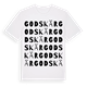 Godskär ordlek t-shirt