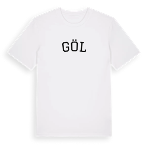 Göl böjd t-shirt – ekologisk bomull t-shirt från Pinshirt