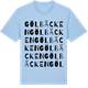 Blue Soul t-shirt med Gölbäcken ordlek t-shirt