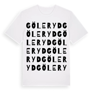 Göleryd ordlek t-shirt – ekologisk bomull t-shirt från Pinshirt