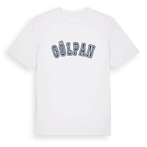 Gölpan college t-shirt – ekologisk bomull t-shirt från Pinshirt