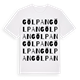 Gölpan ordlek t-shirt