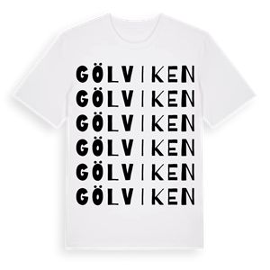 Gölviken ordlek t-shirt – ekologisk bomull t-shirt från Pinshirt