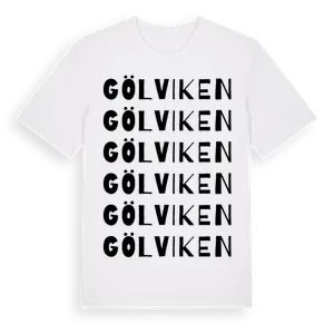 Gölviken ordlek t-shirt – ekologisk bomull t-shirt från Pinshirt