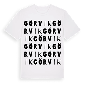 Görvik ordlek t-shirt – ekologisk bomull t-shirt från Pinshirt