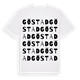 Göstad ordlek t-shirt