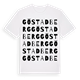 Göstadberg ordlek t-shirt