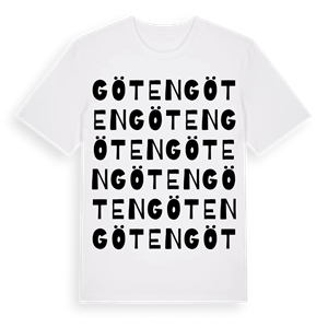 Göten ordlek t-shirt – ekologisk bomull t-shirt från Pinshirt