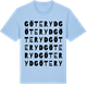 Blue Soul t-shirt med Göteryd ordlek t-shirt