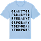 Blue Soul t-shirt med Grabytorp ordlek t-shirt