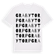 Grabytorp ordlek t-shirt