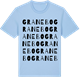Blue Soul t-shirt med Granebo ordlek t-shirt