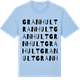 Blue Soul t-shirt med Granhult ordlek t-shirt