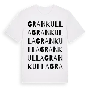 Grankulla ordlek t-shirt – ekologisk bomull t-shirt från Pinshirt