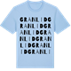 Blue Soul t-shirt med Granlid ordlek t-shirt