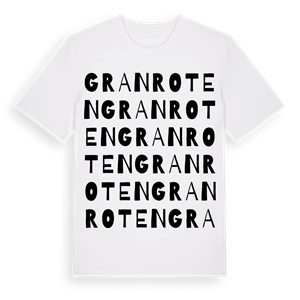 Granroten ordlek t-shirt – ekologisk bomull t-shirt från Pinshirt