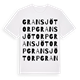 Gransjötorp ordlek t-shirt