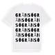 Gränsö ordlek t-shirt