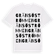 Gränsöströmmen ordlek t-shirt