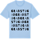 Blue Soul t-shirt med Granstugan ordlek t-shirt