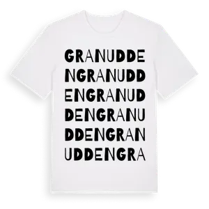 Granudden ordlek t-shirt – ekologisk bomull t-shirt från Pinshirt