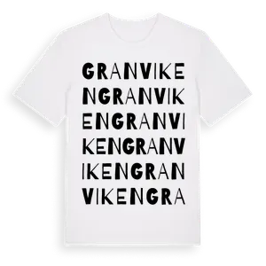 Granviken ordlek t-shirt – ekologisk bomull t-shirt från Pinshirt