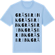 Blue Soul t-shirt med Gräsbrink ordlek t-shirt
