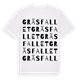 Gräsfallet ordlek t-shirt