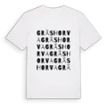Gräshorva ordlek t-shirt