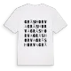 Gräshorva ordlek t-shirt