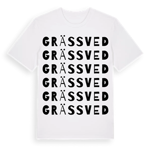 Grässved ordlek t-shirt – ekologisk bomull t-shirt från Pinshirt