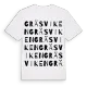 Gräsviken ordlek t-shirt