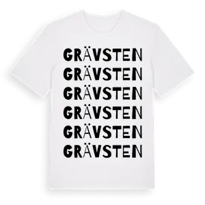 Grävsten ordlek t-shirt – ekologisk bomull t-shirt från Pinshirt