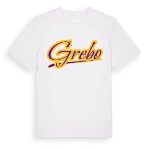 Grebo baseball t-shirt – ekologisk bomull t-shirt från Pinshirt