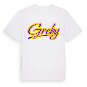 Greby baseball t-shirt – ekologisk bomull t-shirt från Pinshirt