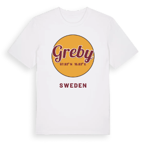 Greby cirkel t-shirt – ekologisk bomull t-shirt från Pinshirt